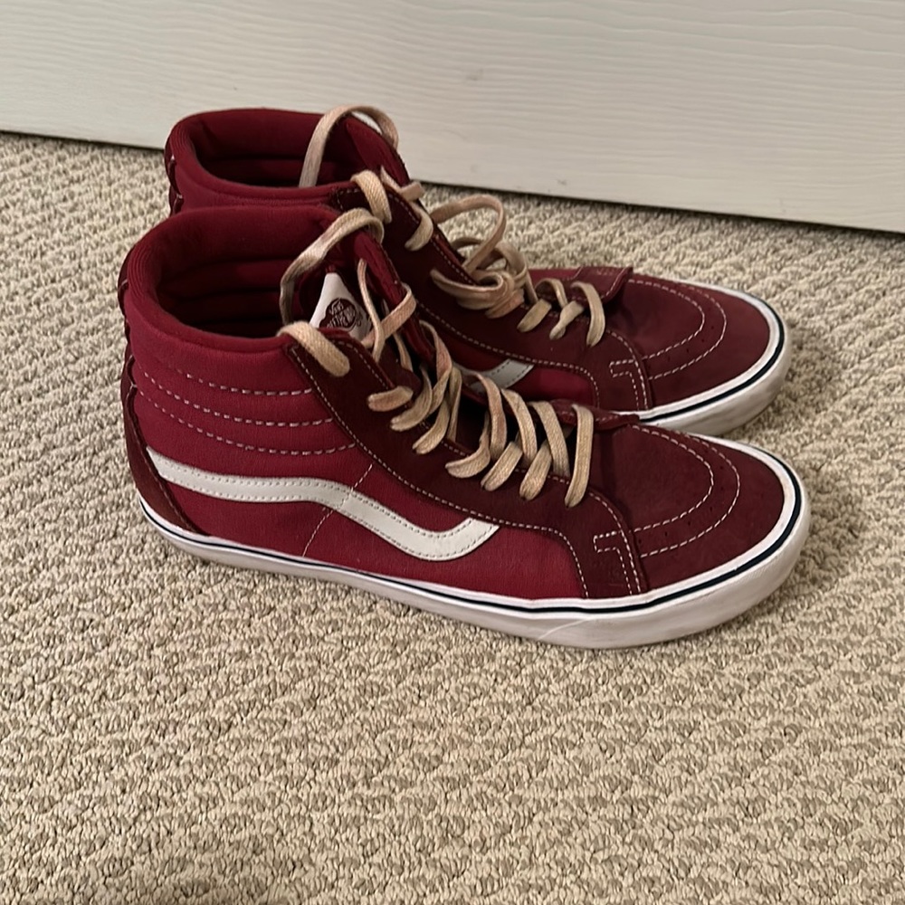 Vans red men’s size 11.5